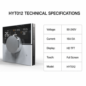<span class=keywords><strong>Termostato</strong></span> Intelligente HY12 Tuya 16A per Riscaldamento a Pavimento Elettrico con Interruttore e Sensore Esterno - Product Image 6