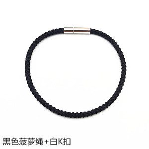 <b>Red</b> Pineapple Rope <b>Bracelet</b> 3Mm Gold Clasp Unisex Gift Jewelry - Product Image 4