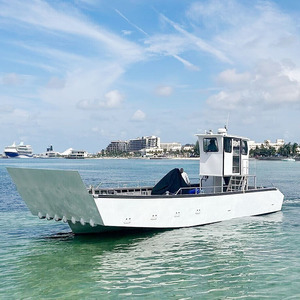 Embarcación <span class=keywords><strong>de</strong></span> Aluminio <span class=keywords><strong>de</strong></span> 50 pies para Casa Flotante, Barco <span class=keywords><strong>de</strong></span> Pesca y Remo en Venta - Product Image 1