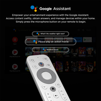 KICIPI KP1 Quad-Core 2GB RAM 32GB ROM Amlogic S905Y4 Android 11 4K für Zertifizierte Dual-Band WLAN Smart TV Box
