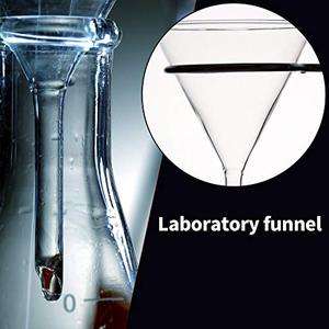Entonnoirs de laboratoire en verre borosilicate, diamètres 100 mm, 75 mm, 50 mm, 40 mm, pour la recherche scientifique - Product Image 6
