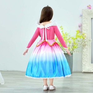 Halloween carnaval chica Cosplay Hot Pink <span class=keywords><strong>Aurora</strong></span> princesa <span class=keywords><strong>vestido</strong></span> 2017 - Product Image 5