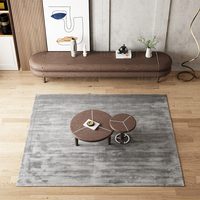 Table basse moderne en bois pour salon, tables à thé et à télévision avec