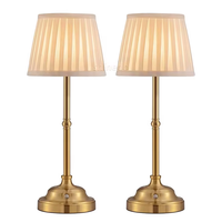 Lampe de table moderne LED portable avec interrupteur tactile USB, veilleuse pour hôtel, bureau, salon, restaurant