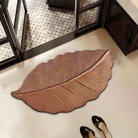Tapis de porte de salle de bain personnalisé OEM en forme d'alien anime Kawaii, antidérapant, en boue de diatomée, avec fonction d'absorption d'eau