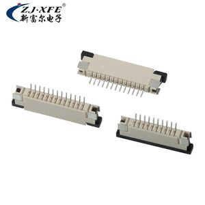 สินค้าขายดี ขั้วต่อ FPC แบบ ZIF ชนิด SMT แนวนอน 4-40 พิน ระยะห่าง 1.0 มม. สำหรับชิ้นส่วนอิเล็กทรอนิกส์ - Product Image 4