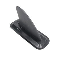 AM Nylon Petite aileron coulissante de 4 pouces pour planche de SUP, plateforme de base, accessoire pour planche à pagaie gonflable et planche de surf, noir