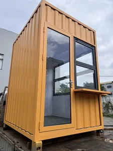 2025 Fuente de fábrica, recién llegado, camión de comida portátil, cabina prefabricada, Panel sándwich de aeropuerto de calle, quiosco de bebidas para Libia - Product Image 4