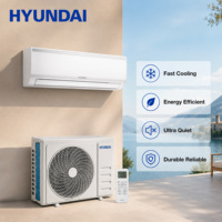 Système de pompe à chaleur HVAC HYUNDAI 18000 BTU R32 à connexion rapide, climatisation à vitesse variable pour projets résidentiels