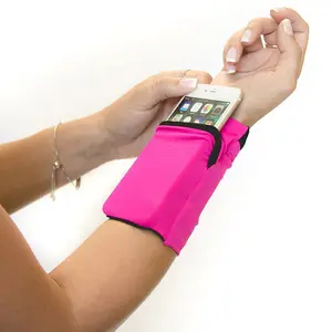 Armband Wristband Cellphone Running Cell Phone Wrist Band Arm Bag Sports Arm Band Strap Holder Pouch Case Bag for Sports