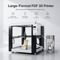 Imprimante 3D industrielle Protolink3D FGF à granulés, automatique, nouvelle, USB, 1 an de garantie, 1200 mm, buse unique, réglable 1,0-3,0 mm, 300°C, grande taille