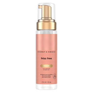 Mousse coiffante pour cheveux à l'huile de coco biologique avec une tenue forte et un volume accru pour les extensions de cheveux - Product Image 2