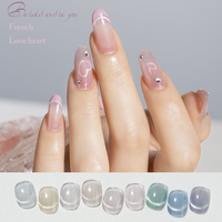 Vinimay Usine OEM ODM Nouveau Gel Vernis à Ongles Semi-Permanent Oeil de Chat Effet Porcelaine Clair de Lune Kit 9 Couleurs Longue Tenue Scintillant Vente en Gros