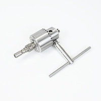 Mandrin de perçage Jacobs en acier inoxydable Well Trust avec clé et base de couplage AO pour instruments et outils chirurgicaux orthopédiques