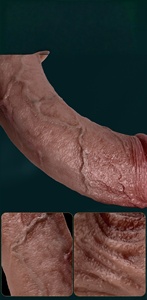 Dildo réaliste noir extra large et épais, masturbateur féminin, articles sexuels pour adultes, femmes - Product Image 6