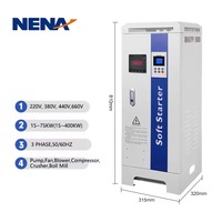 Armoire de démarrage progressif de haute qualité 380V 55kW, Panneau de commande de démarrage progressif, Armoire intégrée de démarrage progressif pour pompe à eau