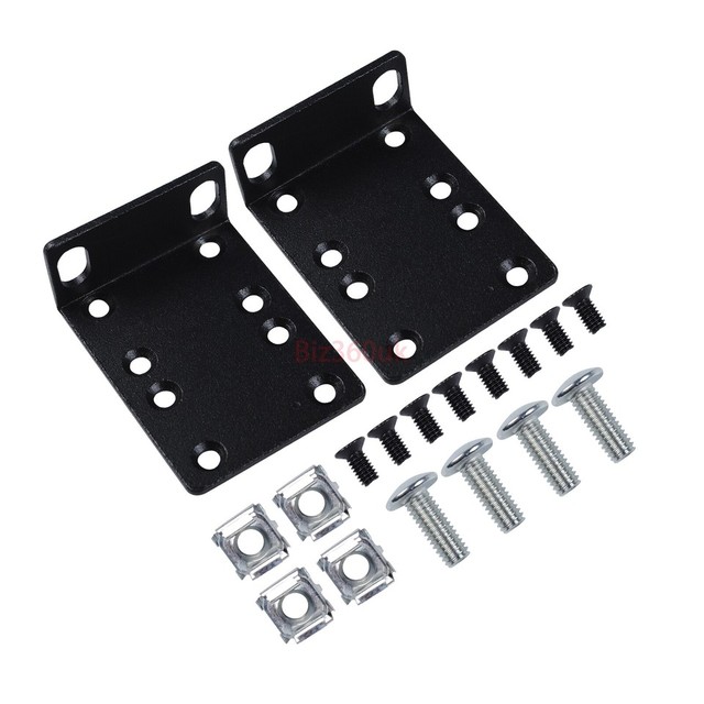 Networktigers Rack Mount Bracket Kit Ears for Sf500 Sg500 Sg500x Switch Brand New in Stock with a One-year Warranty