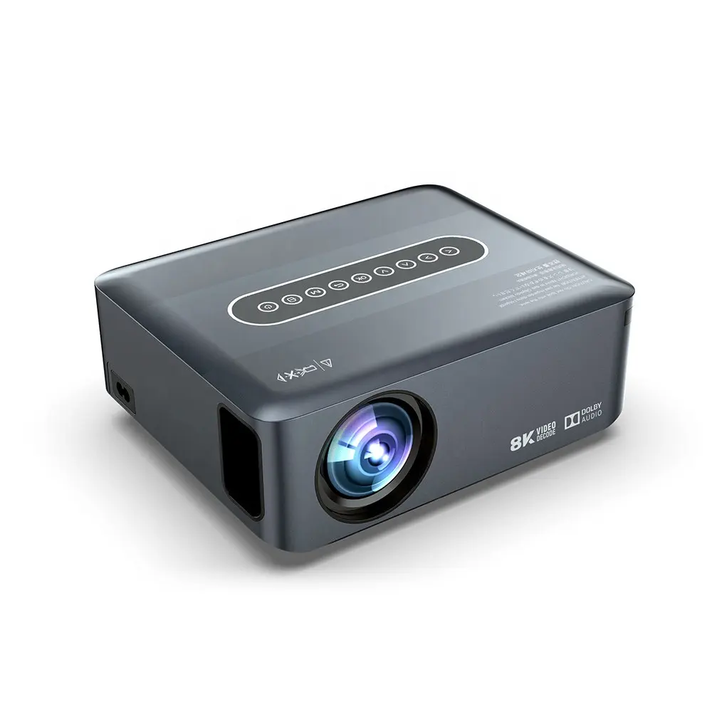 B2GO X1 1080p lcd mini projector with electric focus wifi blue tooth speaker with projector bag