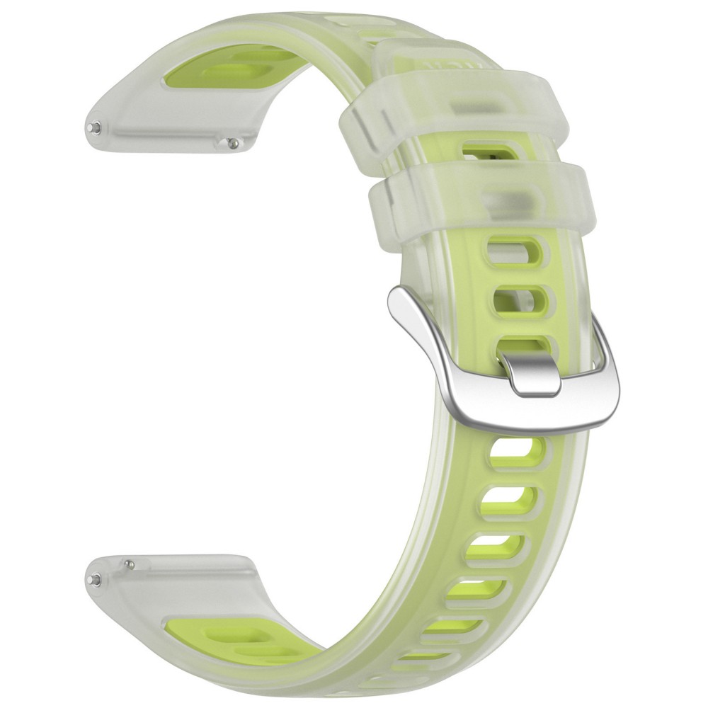 Transparent Lime (Silver Buckle)