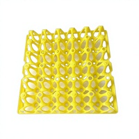 Plateau à œufs en plastique jaune, capacité de 30 œufs, multi-niveaux, réutilisable, modèle 6952, garantie de 3 mois