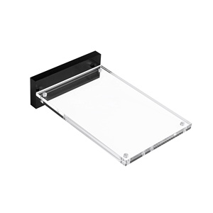 Soporte <span class=keywords><strong>de</strong></span> póster <span class=keywords><strong>de</strong></span> menú <span class=keywords><strong>de</strong></span> acrílico con Base negra, letrero <span class=keywords><strong>de</strong></span> mesa Lucite magnético, exhibición <span class=keywords><strong>de</strong></span> vallas publicitarias, exposición <span class=keywords><strong>para</strong></span> oficina, restaurante, hoteles - Product Image 4