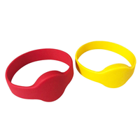 Bracelet NFC en silicone imperméable, réglable, bracelet RFID passif 13,56 MHz 1K, bracelets intelligents