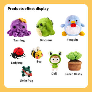 Nouveau <span class=keywords><strong>kit</strong></span> de démarrage au crochet de haute qualité ensemble de crochet matériel de crochet - Product Image 6