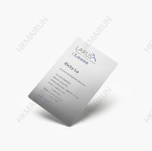 Cartes de visite professionnelles en acier inoxydable noir de haute qualité 1 mm or - Product Image 6