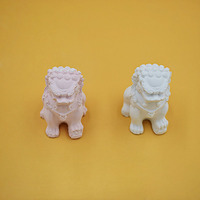 Moule en silicone 100 % écologique de qualité supérieure pour statue de lion multifonctionnelle, idéal pour le plâtre, le béton, le sucre et la pâtisserie