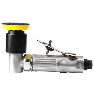 Amoladora angular neumática de 2 pulgadas, lijadora excéntrica de 15000 rpm para reparación de automóviles y carpintería, incluye almohadilla de lijado con gancho y bucle - Product Image 4