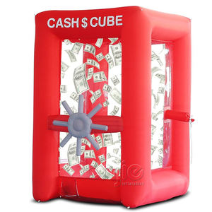 Event <span class=keywords><strong>Promotion</strong></span> Aufblasbarer Cash Grab Booth Aufblasbarer Money Machine Booth aufblasbarer Cash Cube - Product Image 6