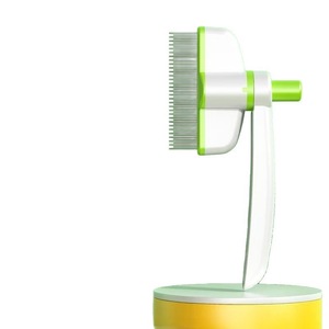 <b>Cat</b> and dog comb, detangling and loose hair removal tool, pet self-cleaning comb, long hair <b>massager</b>, knot-removing and <b>cat</b> - Product Image 4