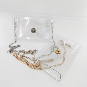 Nouveau <span class=keywords><strong>sac</strong></span> à <span class=keywords><strong>bandoulière</strong></span> transparent pour téléphone <span class=keywords><strong>portable</strong></span> approuvé par le stade avec sacs à main à chaîne - Product Image 6