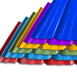 Tôle de toiture ondulée PPGI pour ventilation de hangar d'élevage laitier, ignifuge classe A1, sans odeur, revêtement écologique - Product Image 2