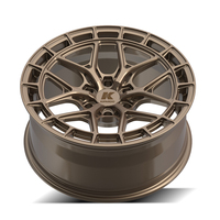 Jantes en alliage d'aluminium tout-terrain 20x9.0 6x139.7 Déport négatif -10mm Bronze mat Jantes profondes pour camionnette 4x4 SUV 4WD