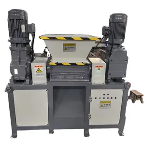 Trituradora de chatarra, máquina trituradora de reciclaje, máquina trituradora de plástico usada de metal de doble eje