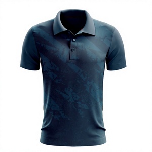 Custom Sublimated Embroidered Golf <b>Shirt</b> <b>with</b> custom Print Design for Men's <b>Polo</b> <b>Shirts</b> - Product Image 1