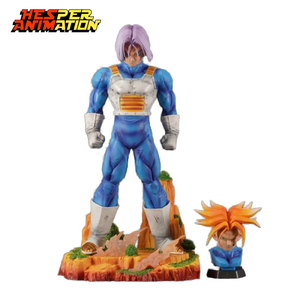 HESPER Nouvelle figurine de collection Dragon <span class=keywords><strong>DBZ</strong></span> Trunks de 29 cm avec têtes interchangeables, modèle de statue d'anime, décoration de bureau, ornement - Product Image 1
