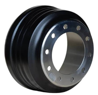 Tambour de frein robuste pour semi-remorque RR3758X 3710 3758 en fonte, 16,50 pouces, composants de système de freinage de haute qualité