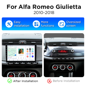 Radio para Auto Junsun con Carplay Inalámbrico para Alfa Romeo Giulietta 2010-2014, GPS, Navegación, Reproductor Multimedia, Reproductor de Video Android - Product Image 2