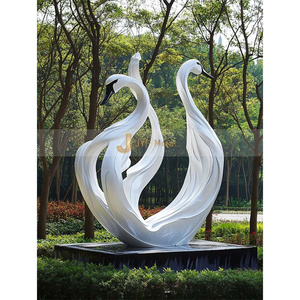 Escultura Abstracta de Paisaje para Decoración de Jardín Exterior de Acero Inoxidable 304 de Metal Moderno de Fábrica - Product Image 3