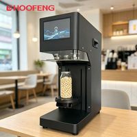 Machine de scellage de canettes entièrement automatique pour les magasins de thé au lait commerciaux, machine de scellage de canettes en aluminium, machine d'emballage de canettes