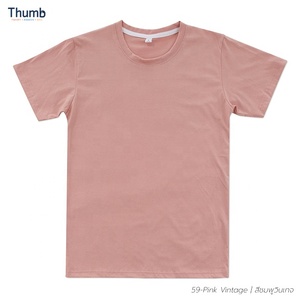 Camiseta con logotipo de impresión personalizada, Camisa de algodón blanco 100% de seda con Pastel en impresión de pantalla, informal, inteligente, cuello redondo, hecho en Tailandia - Product Image 2