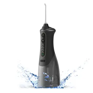 Portable Type Oral Irrigator Care Smart Powerful Detachable Dental Floss Water 5 Nozzles Pik 350ml Water Flosser For Teeth