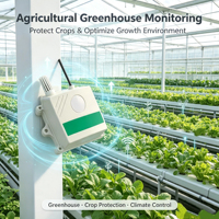 Capteur d'ammoniac LoRaWAN NH3, température et humidité, moniteur environnemental sans fil basse consommation pour l'élevage et l'industrie