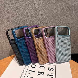 Nueva Funda Magnética 2 en 1 para Teléfono con Disipación de Calor de Malla, Compatible con IP17 Promax, Gran Venta - Product Image 3