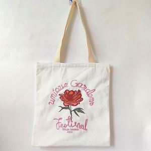 กระเป๋าโท้ทผ้าใบผ้าหนาพิมพ์ลายสำหรับผู้หญิงจากธรรมชาติ - Product Image 2