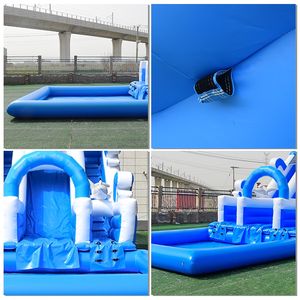 Tobogán Acuático Inflable en Venta, Nuevo Diseño de Tobogán Acuático Inflable para Piscina - Product Image 3