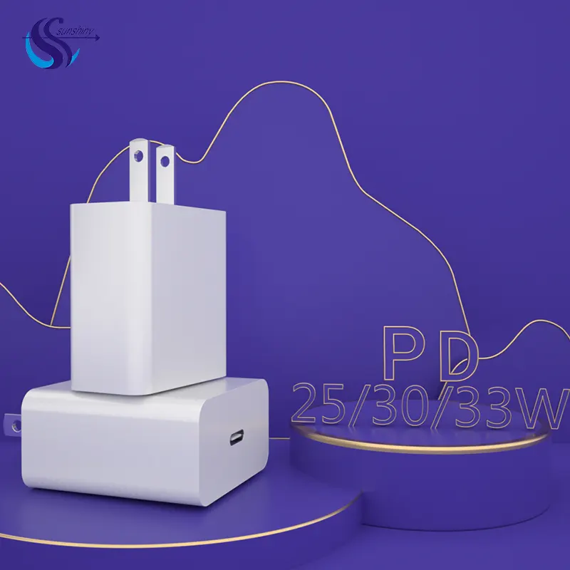 20w 25w 30w 33w quick fast Chargers Pd 3.0 Type C USB-C USB C Charger For iphone13 samsung huawei smart travel charger