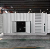 Groupe électrogène diesel de type conteneur 1500KVA 1625KVA 1875KVA pour centre de données, panneau de commande numérique, ATS robuste, 1800 tr/min